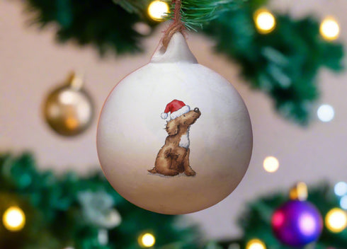 Cocker (Working) Ceramic Bauble